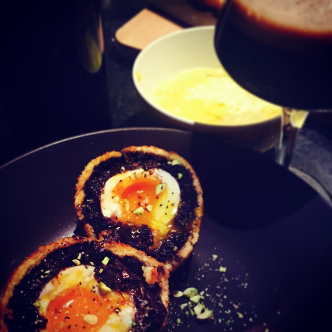 Scotch Eggs and Porter